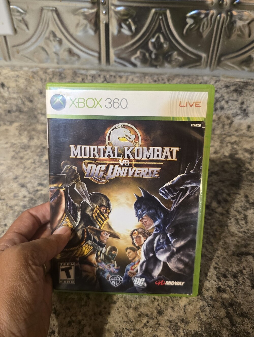 Midway Mortal Kombat vs. DC Universe Xbox 360 2008 CIB Complete